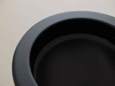 Унитаз подвесной Ceramica Nova UP CN4007MB безободковый, с крышкой микролифт, слив-торнадо, черный матовый