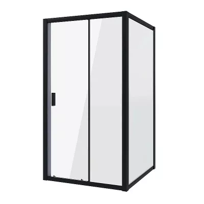 Душевой уголок Niagara Nova NG-82-13AB-NG-A90B 130х90 стекло прозрачное/профиль черный