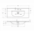 Раковина мебельная BelBagno BB-8099-3-90 белая