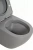 Унитаз подвесной BelBagno Colorato BB062CHR-GR безободковый, серый матовый