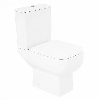 Унита-компакт BelBagno Aurora BB8604CPR/SC+BB8604T безободковый, с бачком, с крышкой микролифт
