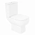 Унита-компакт BelBagno Aurora BB8604CPR/SC+BB8604T безободковый, с бачком, с крышкой микролифт