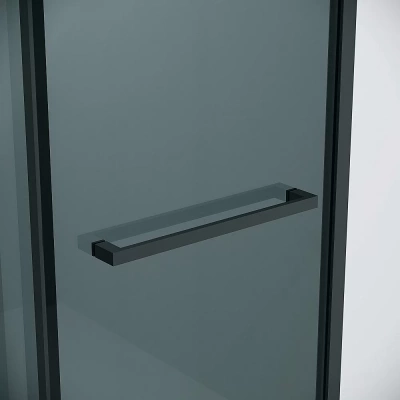 Душевой уголок Grossman Style 120.K33.05.1090.21.10 100x90 профиль черный матовый/стекло тонированное