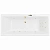 Ванна акриловая EXCELLENT Pryzmat Slim LINE WAEX.PRY18S.LINE.GL 180x80 белая с гидромассажем