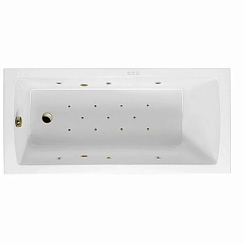 Ванна акриловая EXCELLENT Aquaria RELAX WAEX.AQU14.RELAX.BR 140x70 белая с гидромассажем