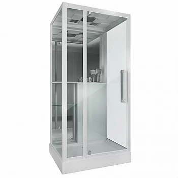 Душевая кабина Grossman GR166 90x100 прозрачная/белая