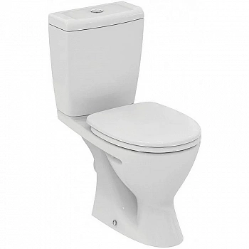 Унитаз напольный Ideal Standard Eurovit V337101 белый, с бачком, с крышкой микролифт