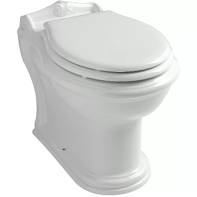 Унитаз приставной Azzurra Jubilaeum JUB110/P белый