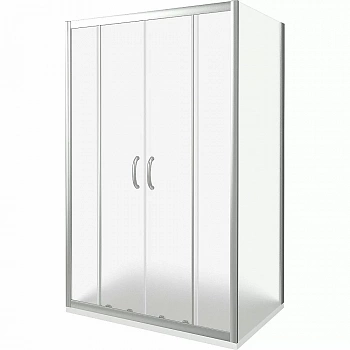 Душевой уголок Good Door Infinity WTW-TD+SP 150х70 стекло матовое/профиль хром