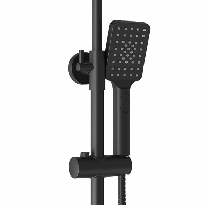 Душевая система Grossman Style 500.K35.05.210 черный матовый