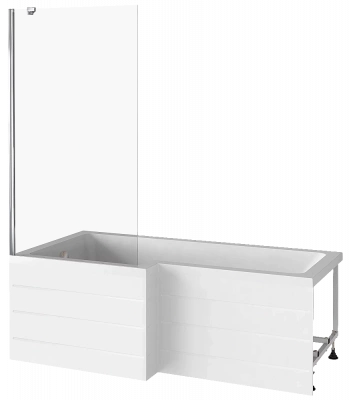 Шторка для ванны Good Door SCREEN BS-90-C-CH