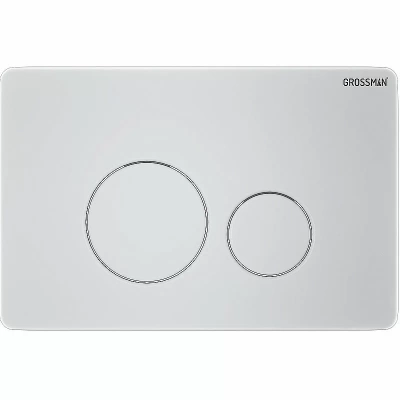 Кнопка для инсталляции Grossman Style 700.K31.05.01M.01M белая матовая