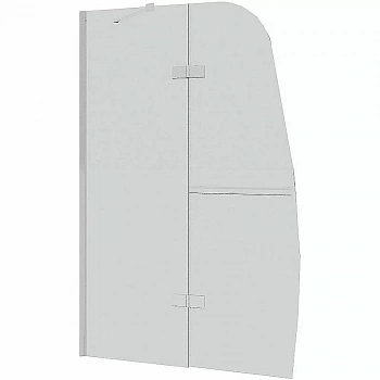 Шторка для ванны Grossman GR-102/2 110 прозрачная/хром