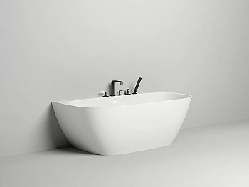 Ванна Salini Sofia Wall S-Stone 102523MRF 180x85 белая/полностью RAL матовая