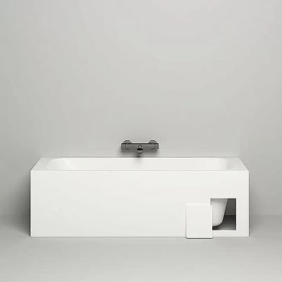Ванна Salini Orlanda Kit S-Sense 170x80 102116G белая глянцевая