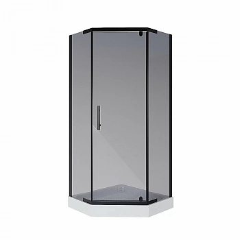 Душевой уголок Niagara Eco NG-009-14DT 90х90 0091432DT профиль черный/стекло тонированное