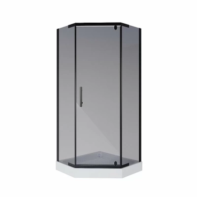 Душевой уголок Niagara Eco NG-009-14DT 90х90 0091432DT профиль черный/стекло тонированное
