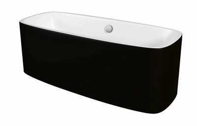 Ванна акриловая GROSSMAN Forta GR-2801B 150x75 белая, черная