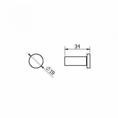 Крючок Langberger Accessories 70131A