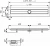 Душевой лоток TECE Drainline plate II 120 комплект, хром