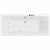 Ванна акриловая EXCELLENT Pryzmat SMART WAEX.PRY19.SMART.BR 190x90 белая с гидромассажем