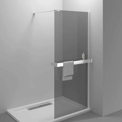 Душевое ограждение Vincea Walk-In HR 80 VSW-4HR800CG стекло тонированное/профиль хром