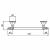 Полотенцедержатель Webert Ottocento AM500501065 Полотенцедержатель Webert Ottocento AM500501065