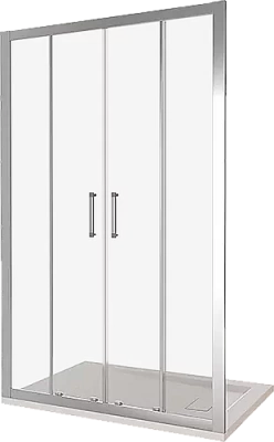 Душевая дверь Good Door LATTE WTW-TD-160-C-WE стекло прозрачное