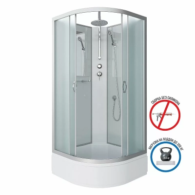 Душевая кабина Niagara Classic NG-3302-14BKT 100х100