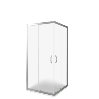 Душевой уголок Good Door INFINITY CR-120-80-G-CH стекло матовое/профиль хром
