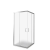 Душевой уголок Good Door INFINITY CR-120-80-G-CH стекло матовое/профиль хром