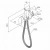 Гигиенический душ Milardo Rora RORBLR0M08 черный