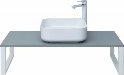 Столешница для раковины Aquanet Арт 100 мисти грин