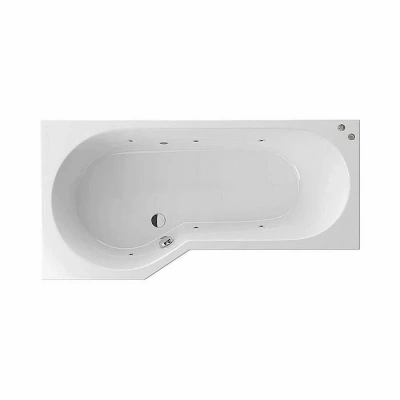 Ванна акриловая EXCELLENT Be Spot SOFT WAEX.BSL16.SOFT.CR 160x80 белая с гидромассажем