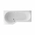 Ванна акриловая EXCELLENT Be Spot SOFT WAEX.BSL16.SOFT.CR 160x80 белая с гидромассажем