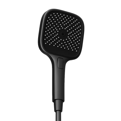 Душевая лейка Sancos Nok square SC6002MB черная матовая