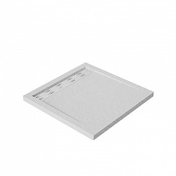 Душевой поддон BelBagno TRAY-BB-DUE-A-80-4-W0 80х80 белый