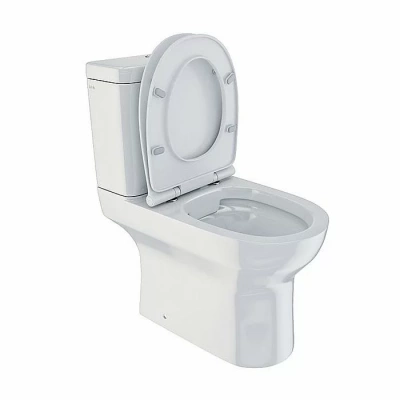Унитаз-компакт Iddis Drum DRU2DSEi24 безободковый, с бачком, с крышкой микролифт