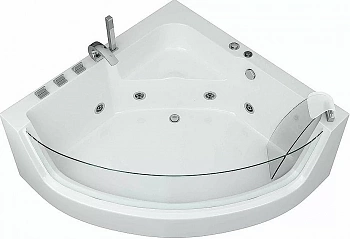 Ванна акриловая GROSSMAN GR-15000-1 150x150 белая с гидромассажем