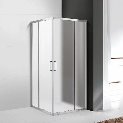Душевой уголок Cezares Molveno A-2 100х100 хром матовый