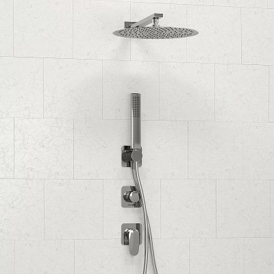 Душевая система WasserKRAFT Weida 3100 SET2828 хром