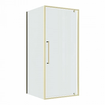 Душевой уголок Niagara Nova NG-45-10ASG-A100SG-34 100x100 стекло прозрачное/профиль брашированное золото