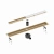 Душевой лоток TIMO Drain System 700 Plate DS230207/17 под плитку, золото матовое