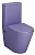Унитаз Grossman Color GR-4480LIMS безободковый, с крышкой микролифт, с бачком, фиолетовый матовый