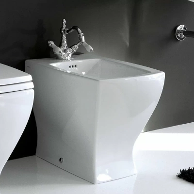 Биде напольное ARTCERAM Jazz JZB002 01 00*1 белое