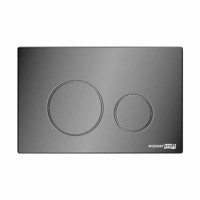 Инсталляция для унитаза WasserKraft Vils 56TLT.010.ME.PB02 с черной глянцевой кнопкой