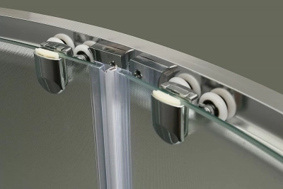 Душевой уголок BelBagno UNO-195-R-2-100-CH-CR 100х100 стекло шиншилла/профиль хром