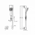 Душевая гарнитура Vitra Samba 3F A45680WSA
