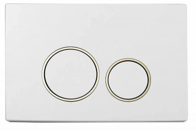 Кнопка смыва Boheme White Gold 660
