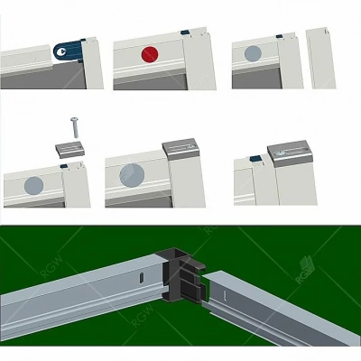Душевая система RGW Shower Panels SP-6143-01 50140801-01 хром